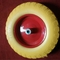 Staal Plastic Rim Small Rubber Pneumatic Wheel 3.50-8 voor Tuinkar